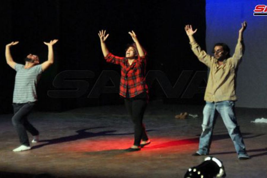 مسرحية الورقاء في ثالث أيام مهرجان السويداء المسرحي