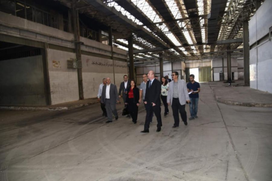 جولة تفقدية لوزير السياحة على مجمع الشركة السورية للنقل والسياحة في أشرفية صحنايا
