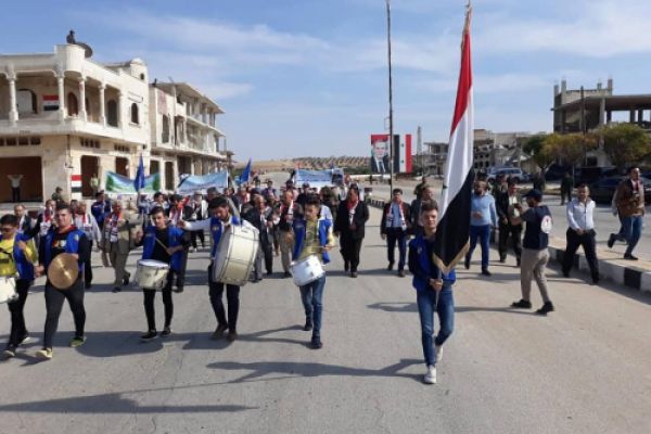 بمناسبة اليوم الوطني للبيئة وبهدف إعادة الغطاء الأخضر للمناطق المحررة مديرية سياحة ادلب تشارك بعدد من الفعاليات البيئية