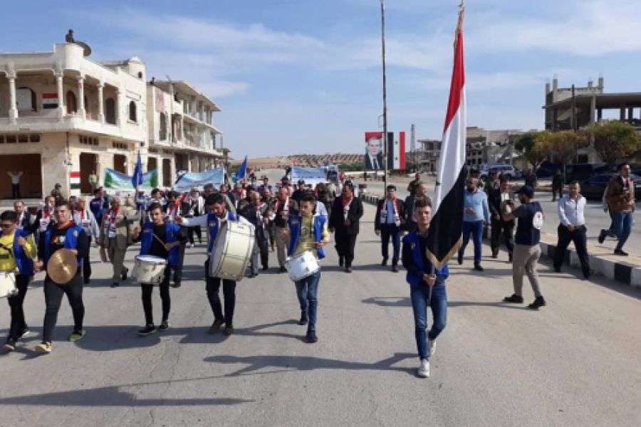 بمناسبة اليوم الوطني للبيئة وبهدف إعادة الغطاء الأخضر للمناطق المحررة مديرية سياحة ادلب تشارك بعدد من الفعاليات البيئية